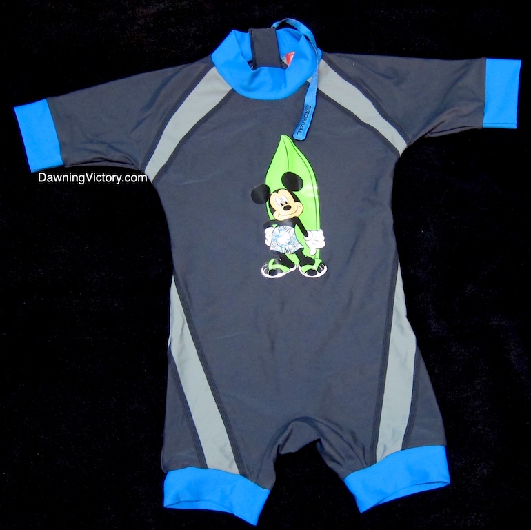 NEW! OGIVAL Disney Collection Swim Suit for Boy Size 4